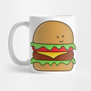 Cute Burger Mug